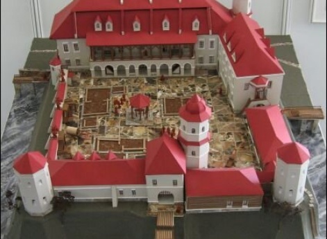 Макет Быховского замка-дворца