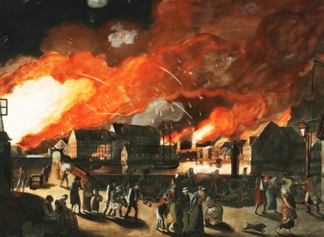 Копенгаген, ночь с 4 на 5 сентября 1807 г.