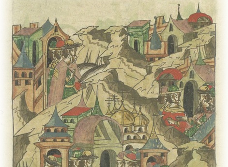 Князь Юрий Дмитриевич, видя, что все люди идут от него к великому князю Василию Васильевичу, посылает к нему, говоря, чтобы он садился на великое княжение в Москву, а сам уходит в Звенигород, а оттуда в Галич.