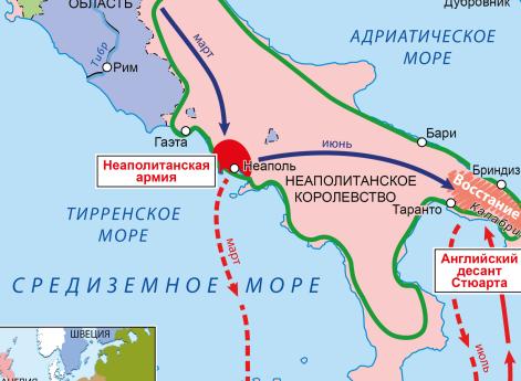 Война Четвертой антифранцузской коалиции 1806–1807 гг. Кампания в Южной Италии 1806 г.