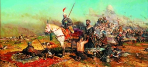 Битва на р. Калке. Разгром монголами войска русских князей.