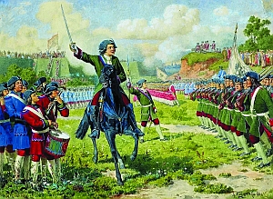 «Потешные» полки становятся гвардейскими – Преображенским и Семеновским