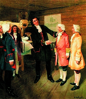 Открыто первое среднее учебное заведение, которое готовило юношей к службе за границей