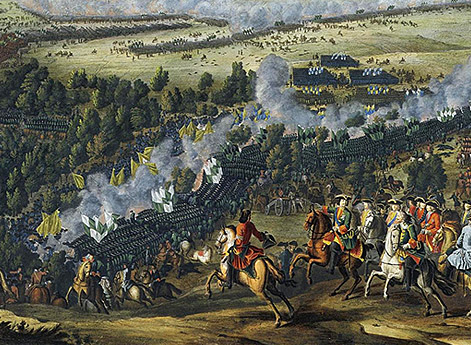 Сражение при деревне Лесной 28 сентября 1708 г.