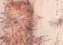 Карта Курильских островов