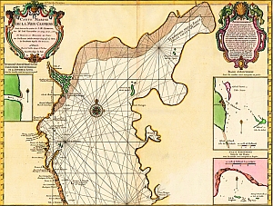 Составлена и издана первая точная карта Каспийского моря