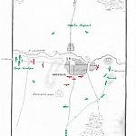 План сражения при Кобрине