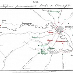 Расположение войск 9 сентября 1812 года