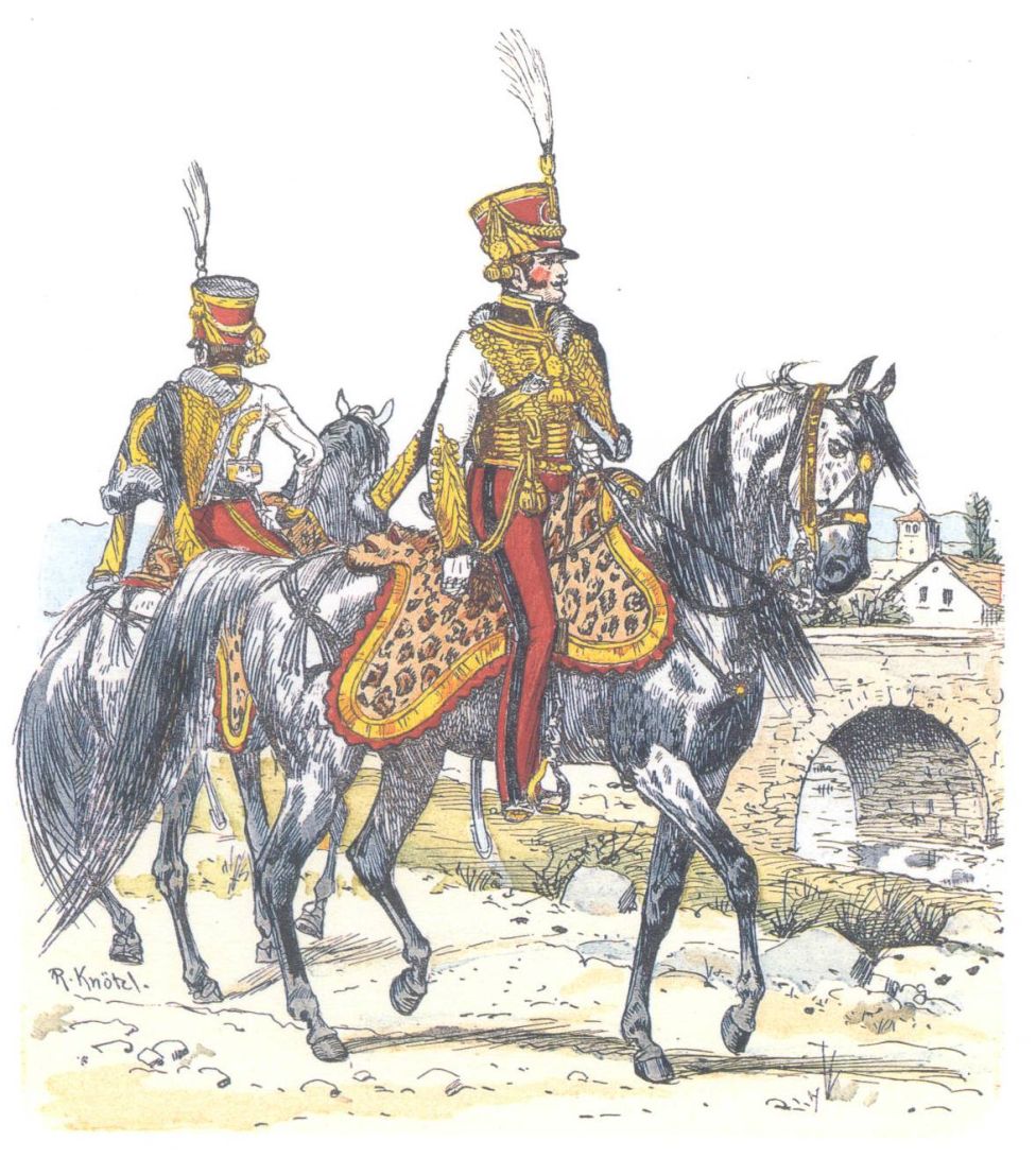 Франция. Адъютанты маршала Бертье