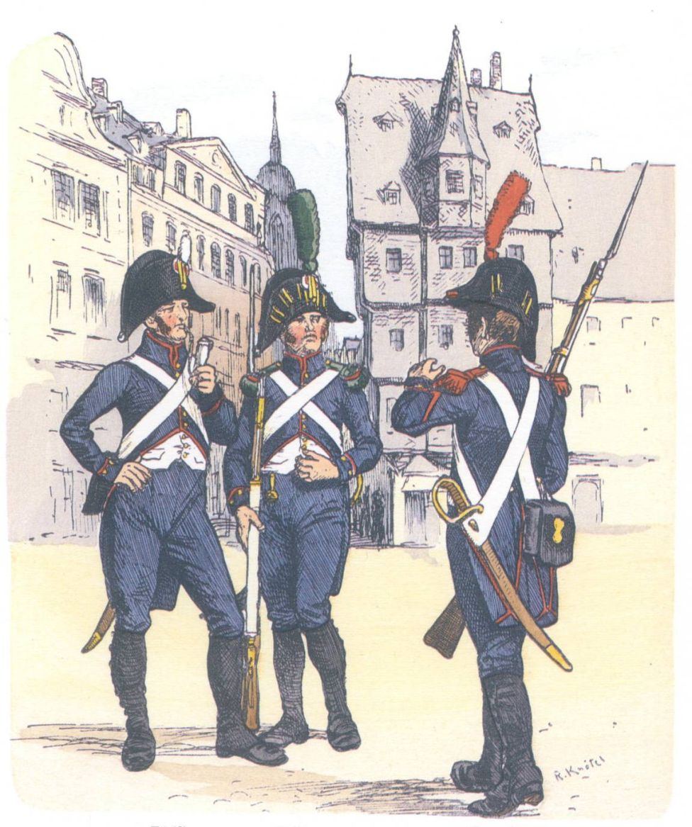 Франкфурт-на-Майне. Национальная гвардия Франкфурта (1812)