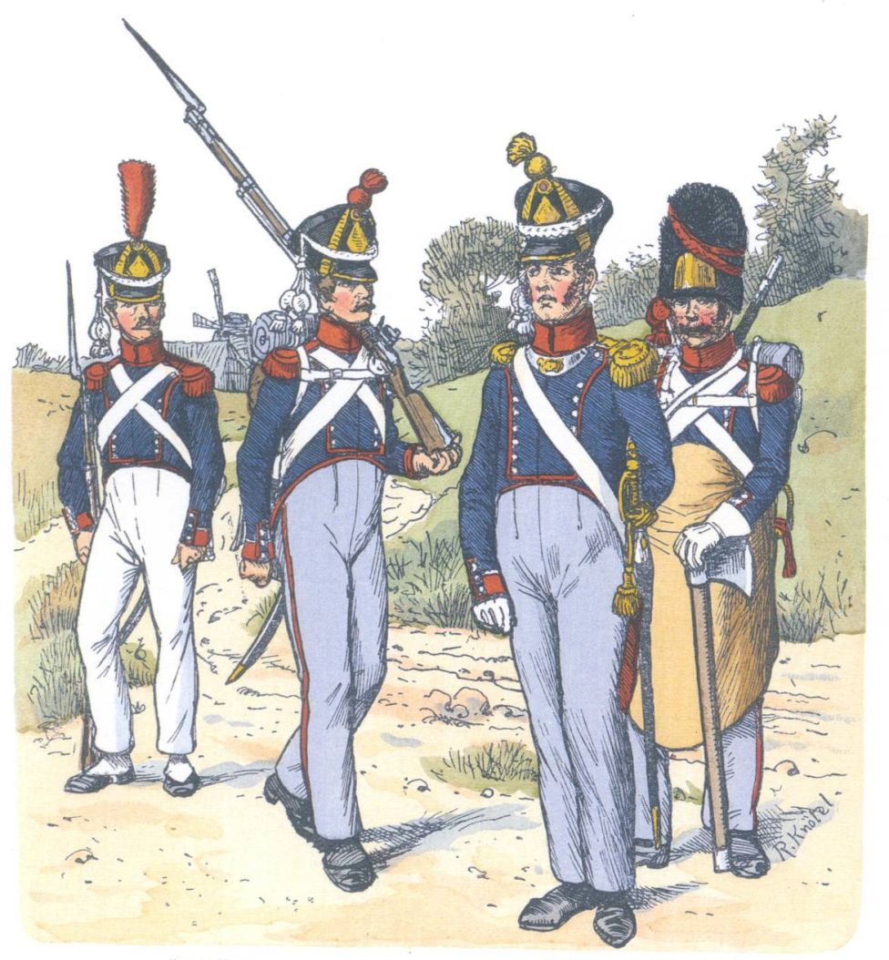 Мекленбург-Шверин. Гренадерский гвардейский батальон (1813-14)