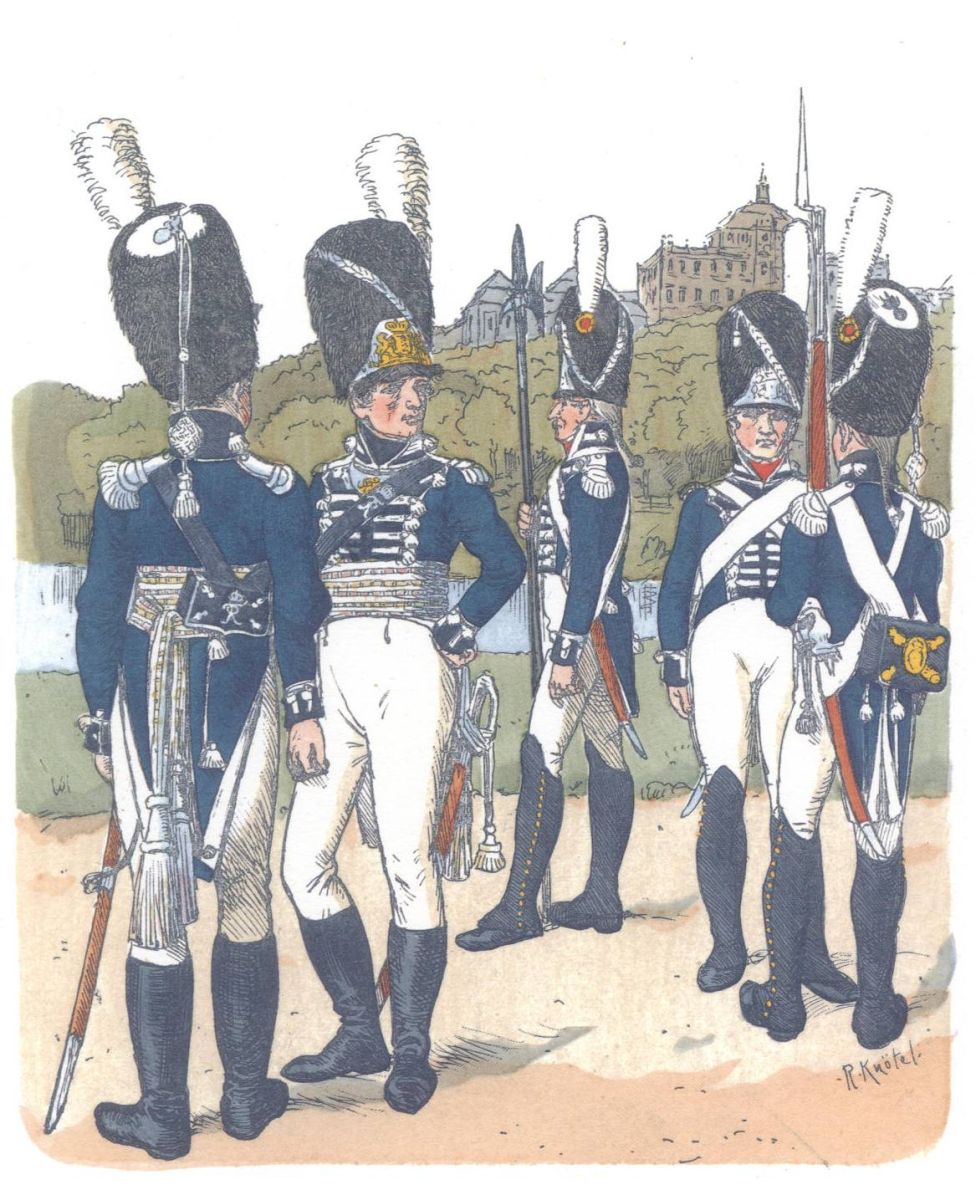 Вюртемберг. Пешая гвардия (1808)