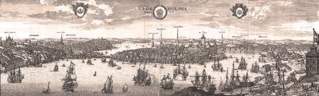 Панорама Стокгольма во второй половине XVII в.
