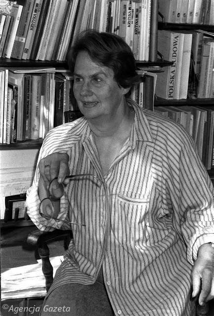 Польский историк К. Керстен (1931 — 2008). Фото: Gazeta Wyborcza (2008-07-11)