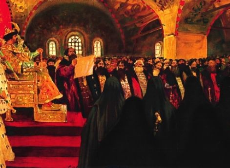 С.В.Иванов. 1908 год. Земский собор (XVII в.)