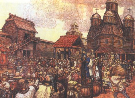 1650 год. 7 апреля (28 марта ст.ст.) начался очередной мятеж в Пскове