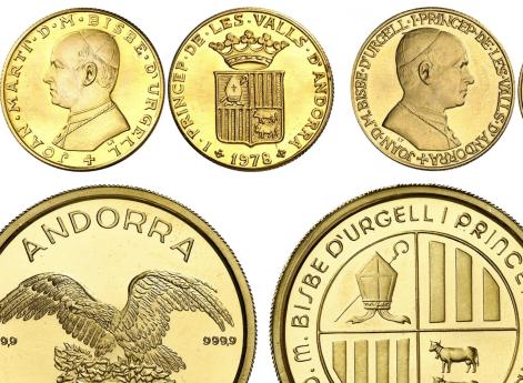 Монеты Андорры