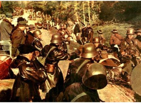 Польская «Черная бригада» вступает в Тешинскую область. 2 октября 1938 г.