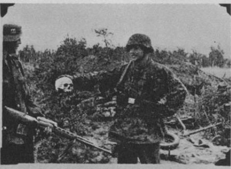 Датский эсэсовец на Восточном фронте. 1942 г.