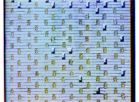 Самаркандская область. Самарканд. Деталь наружной стены с левой стороны у выхода из прохода мертвых.