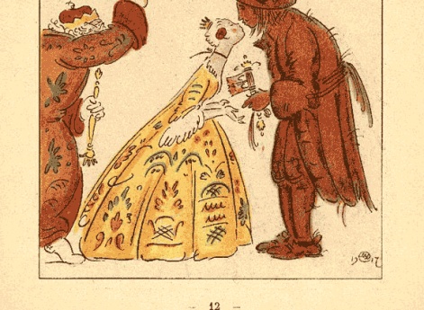 «Это еще что за штуки», – сказал он, увидав целующихся. Иллюстрация в книге