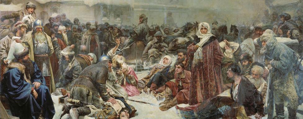 1478 год. 5 марта Иван III возвращается в Москву из покоренного Новгорода, следом везут вечевой колокол