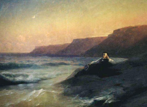 А. С. Пушкин на берегу Черного моря