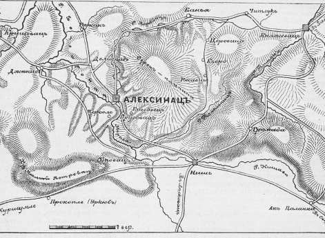 Окрестности Алексинаца