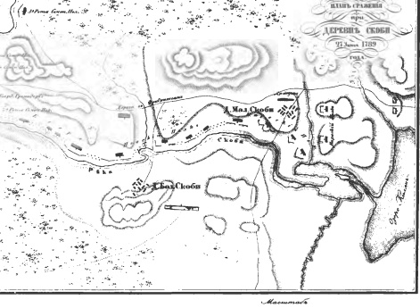 Сражение при деревне Скоби 27 июня 1789 года
