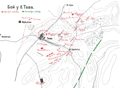 Бой у деревни Тава 25 февраля 1905 года
