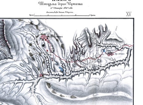 Штурм деревни Кутиша 15 октября 1846 года