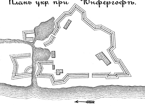 Укрепления при Юнфергофе.  Изобр.23