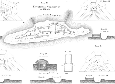 Крепостица Себлистая с 1723 года Изобр.112