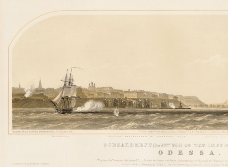 Бой с союзной эскадрой на рейде Одессы