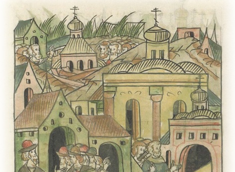 Великий князь Иван Васильевич велит устроить церковь во имя апостола Тимофея в застенке церкви Иоанна Златоуста. Разобранную деревянную церковь великий князь велит поставить в своем монастыре у Покрова в Садах.