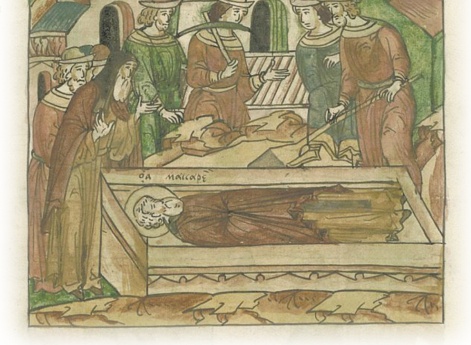 Обретение мощей Макария Калязинского.