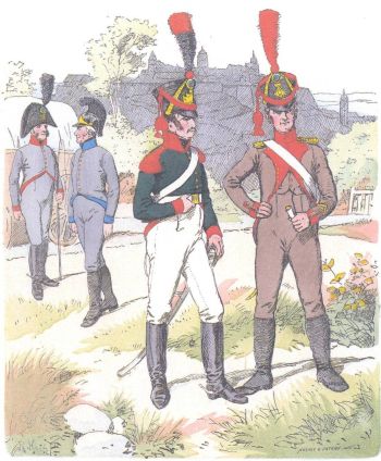 Вюрцбург. Артиллерия, обоз, кавалерия (1812)