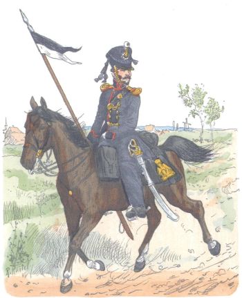 Пруссия. Улан фрайкорпуса Лютцова (1813)