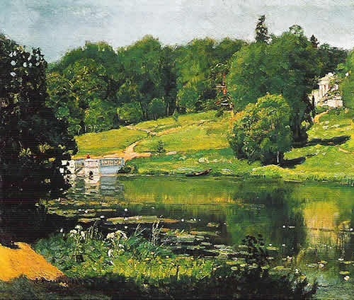 В имении Ахтырка родился Сергей Трубецкой.