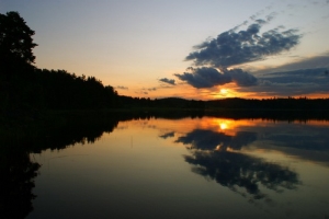 В архипелаге ночью
