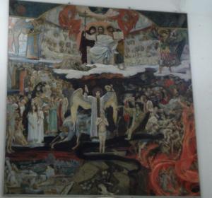 Васнецов просил меня передать Вам билет на выставку