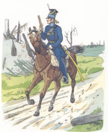 Гамбург. Кавалерист городской стражи (1813)