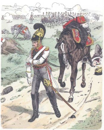 Саксония. Гвардейский Лейб-кирасирский полк (1813)