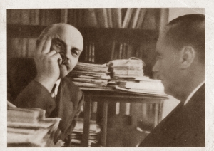 Ленин беседует с Гербертом Уэллсом