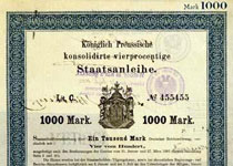 Облигация прусского займа