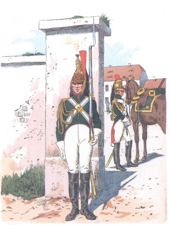 Франция. Гвардия. Драгунский полк (1806)