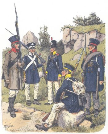 Пруссия. Пехота ландвера (1813)