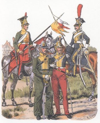 Франция. 30-й конноегерский/9-й шеволежерный полк