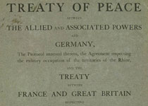 Изменение территории Пруссии в результате Версальского договора