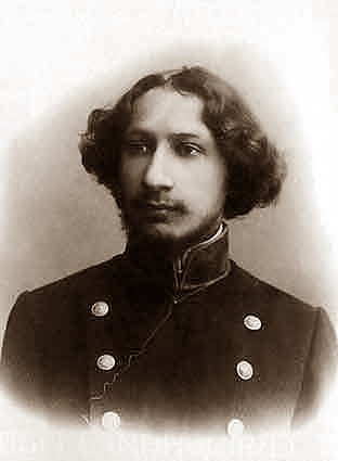 Студент Павел Флоренский произносит проповедь "Вопль крови"